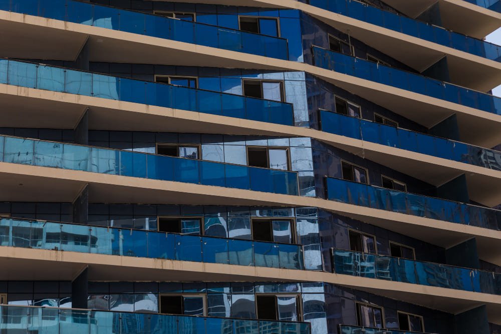 Modernes Apartmentgebäude